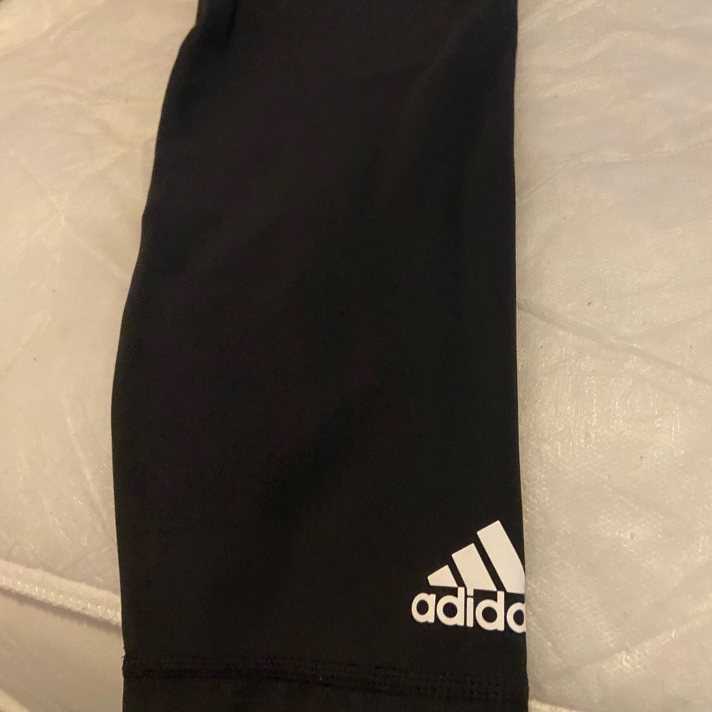 Large black Adidas full length leggings, never worn